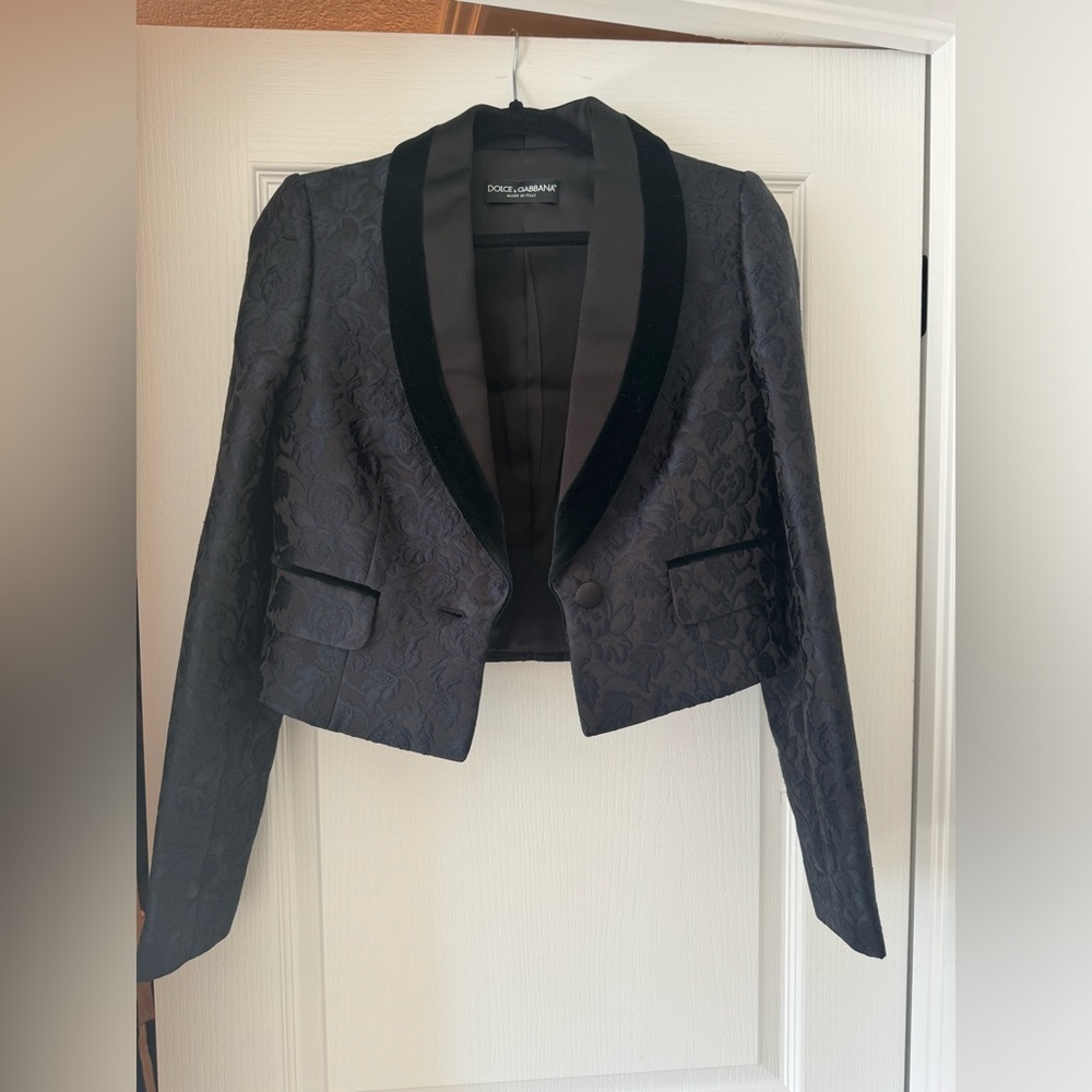Dolce&Gabbana cropped blazer